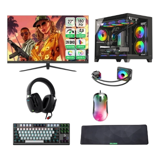LANSMAN GAMING BUNDLE CORE i7-12700F 32 GB DDR5 RAM 16GB RTX5070Ti 1TB SSD 850W