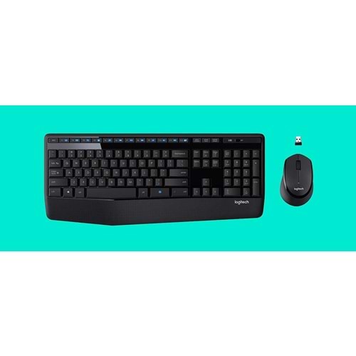LOGITECH MK345 KLAVYE MOUSE SET KABLOSUZ SİYAH 920-006514