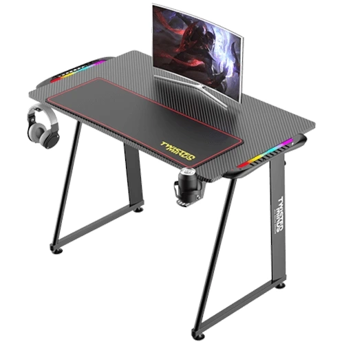 Twisted Minds A Design Karbon Fiber RGB Gaming (Oyuncu) Masası