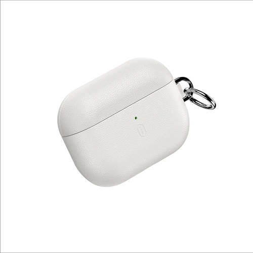 WIWU HC201AIRPODS PRO 3 BEYAZ DERİ KILIF