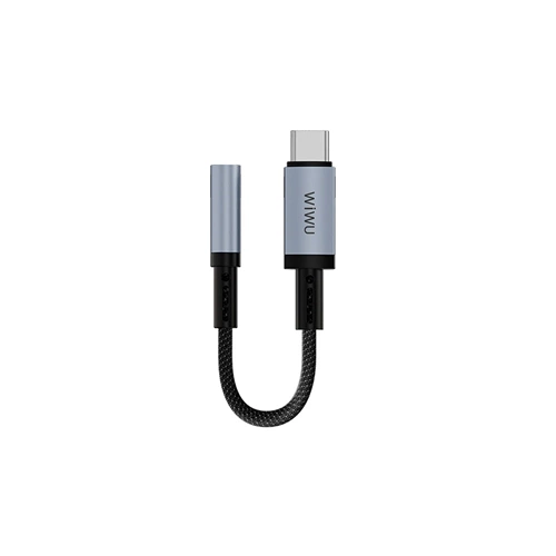 Wiwu Wi-C047 Type-C To 3.5mm Aux Çevirici Ses Adaptörü