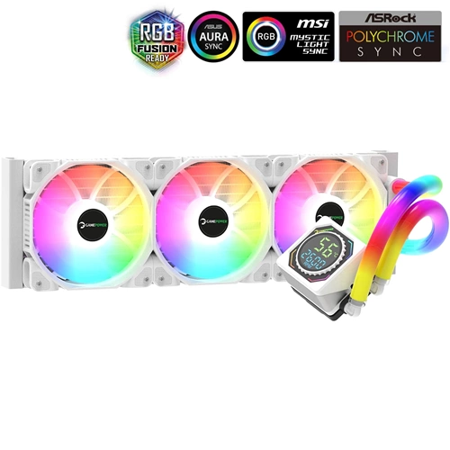 GAMEPOWER SKADI SQUARE 360 ARGB BEYAZ SIVI SOĞUTMA