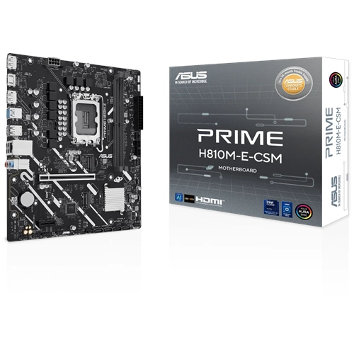 ASUS PRIME H810M-E-CSM Intel 1851p DDR5 6400 HDMI DP 2xM2 mATX Anakart