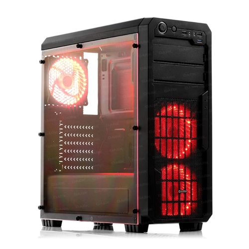 2.EL GAMING PC INTEL CORE i5-8400 8 GB DDR4 RAM 4 GB NVIDIA GTX 1050Ti 128 GB SSD 1 TB HDD 550W MESH LED IŞIKLI KASA
