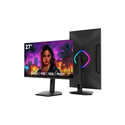 GamePower Lunis L25 24¨ 240Hz 0.5Ms Fast IPS FHD RGB Pivot Gaming Monitör