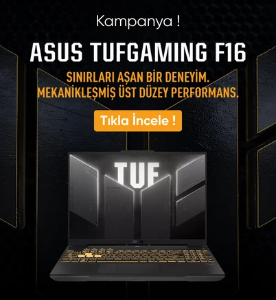 ASUS TUF Gaming F16 FX607VJ-RL016 Intel Core 5 210H 8GB RAM 512GB SSD 4GB RTX 3050 16