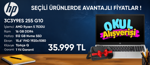 Okul alışverişi kampanyası HP Laptop