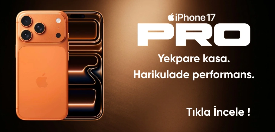 IPHONE 17 PRO 256 GB KOZMİK TURUNCU