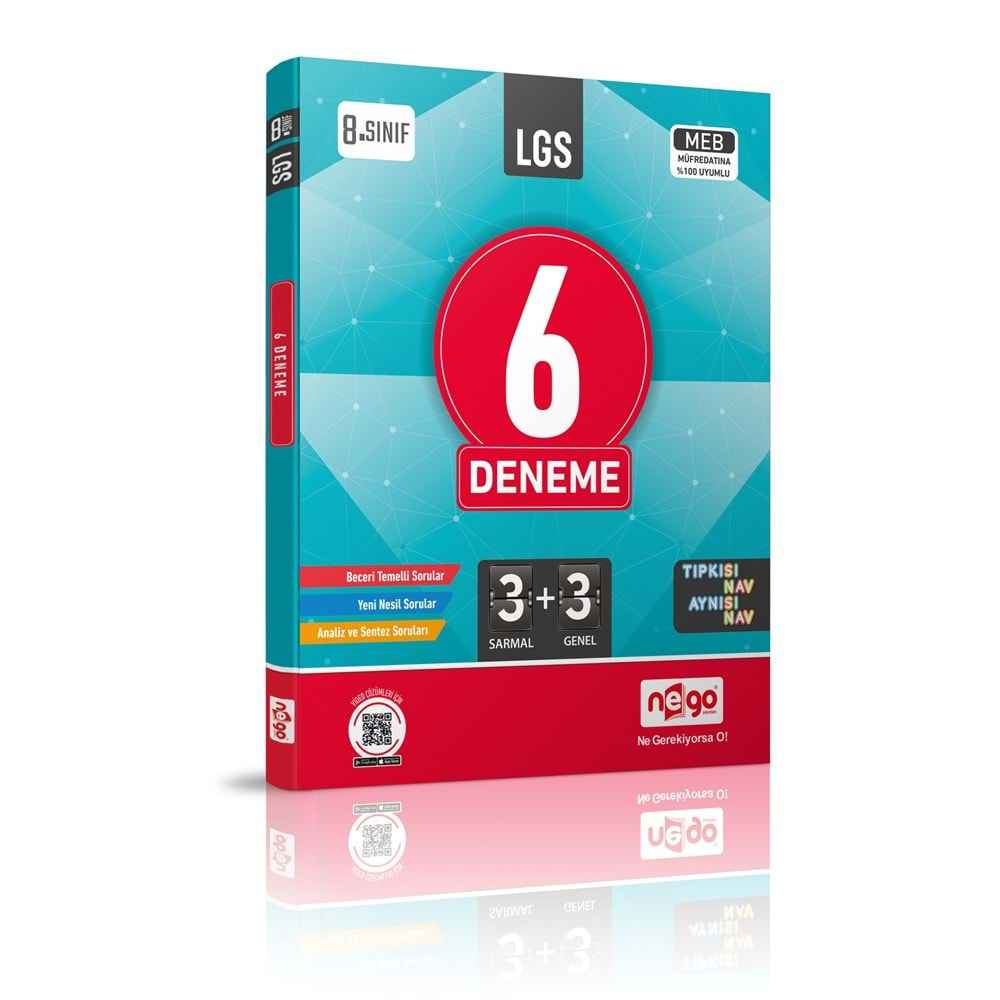 NEGO LGS 6 LI PAKET DENEME KİTABI