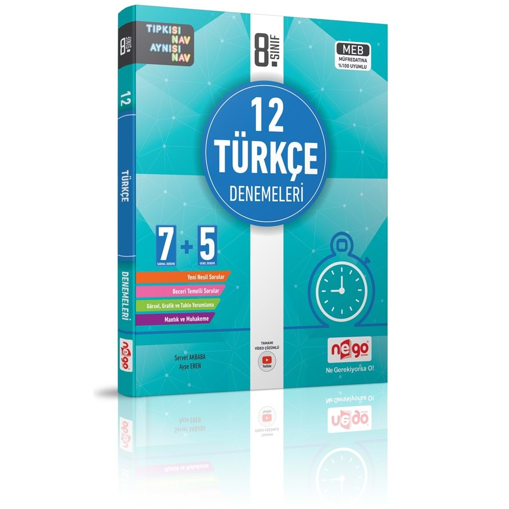 8.SINIF TÜRKÇE 12 Lİ BRANŞ DENEME