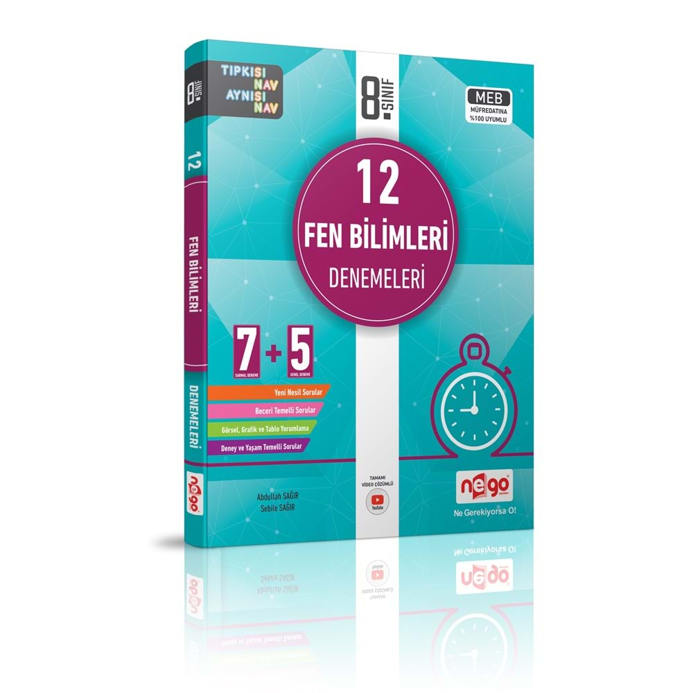 8.SINIF FEN BİLİMLERİ 12 Lİ BRANŞ DENEME