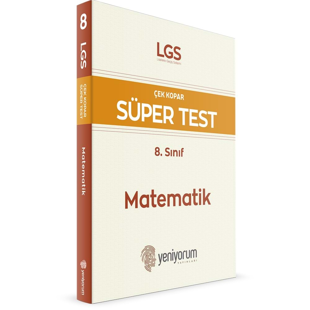 8.SINIF MATEMATİK SÜPER TEST