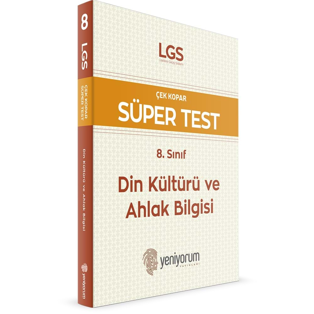 8.SINIF DİN KÜLTÜRÜ SÜPER TEST