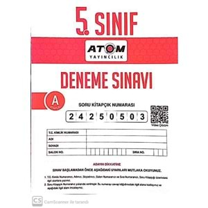 ATOM 5.SINIF KURUMSAL DENEME 3