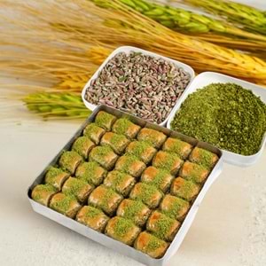 Tepsi Fıstıklı Dilber Tatlısı