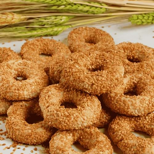 Susamlı Kandil Simidi