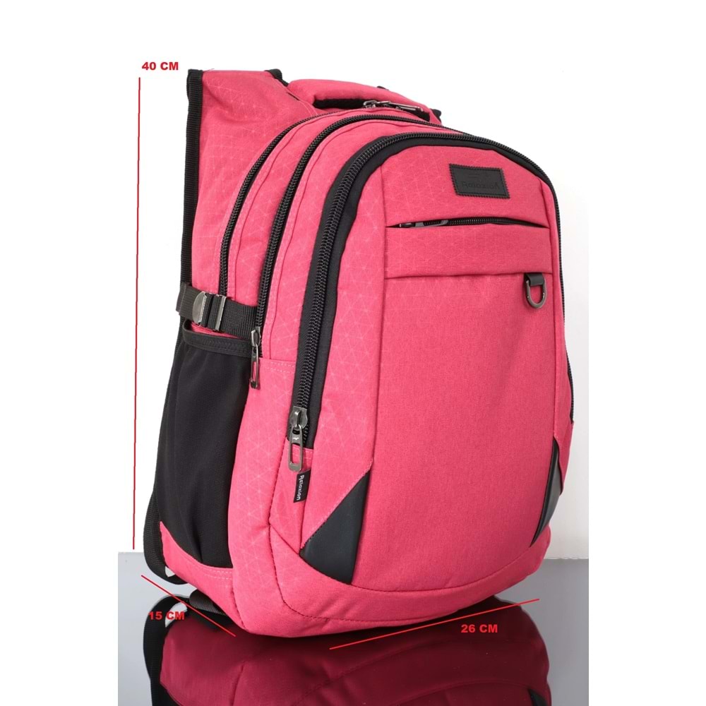 relaxion 2227 yarasa sırt çantası - NKT00163-fuşya-TEK EBAT
