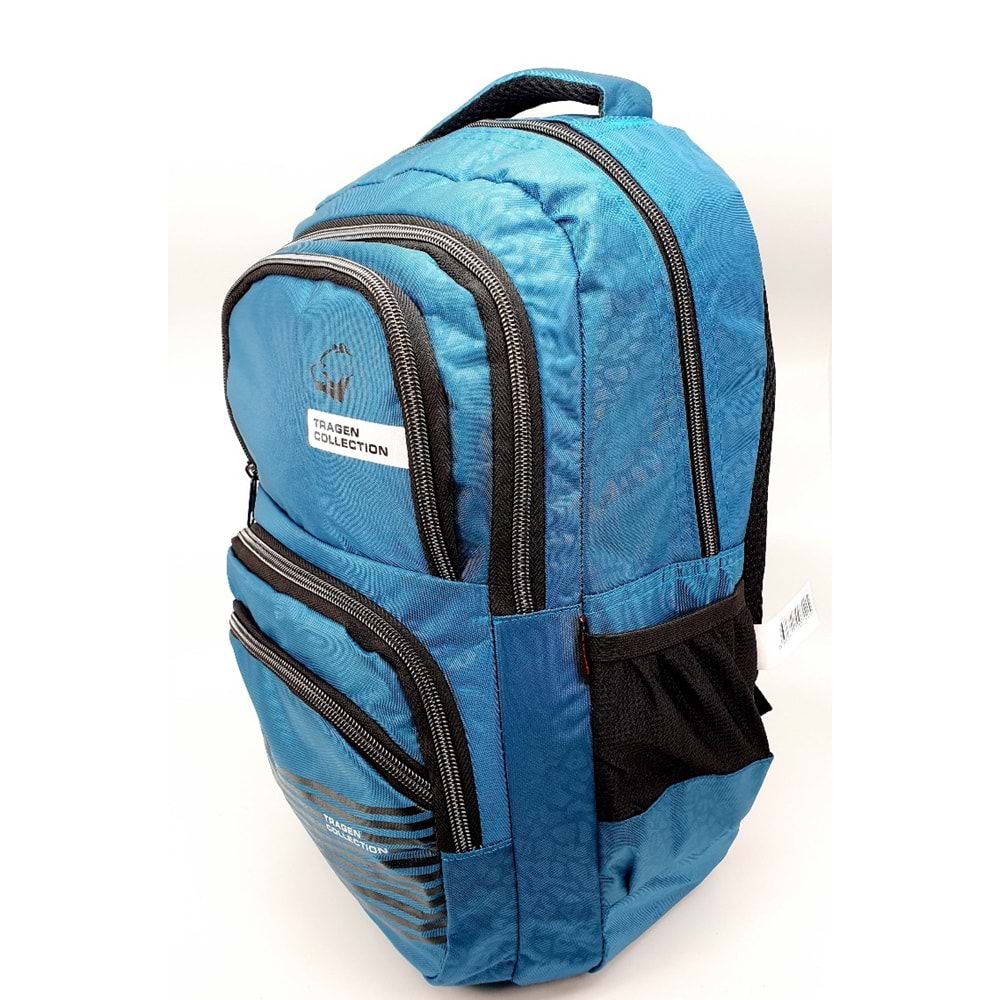 astral 1621 ortopedic sırt çantası - mavi - TEK EBAT