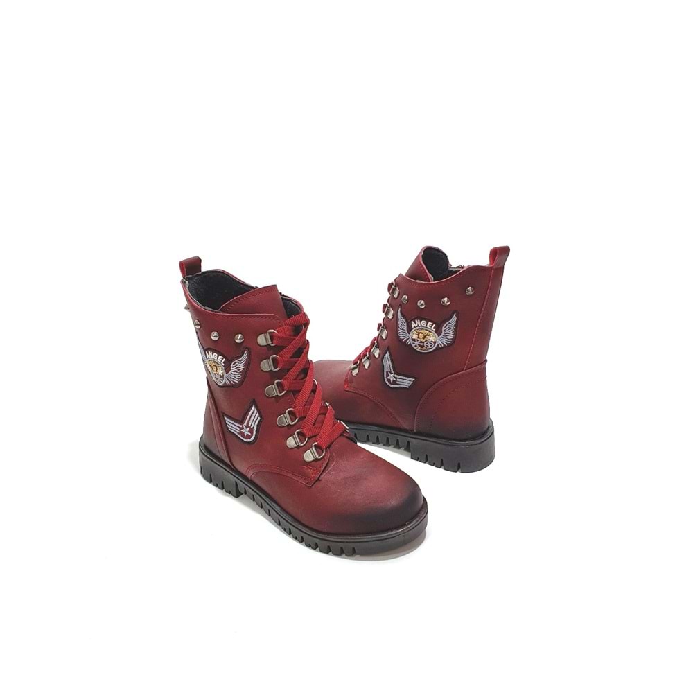 m.p 3129 çocuk çizme - BORDO - 31