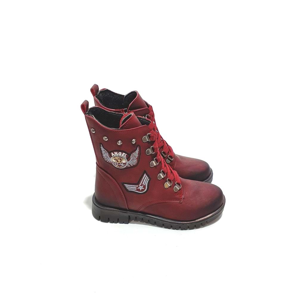 m.p 3129 çocuk çizme - BORDO - 31