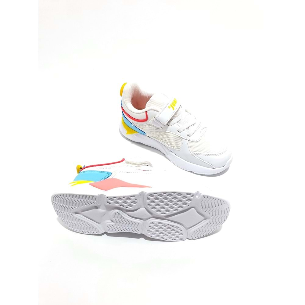 Jump 24931 Çocuk Sneakers Spor Ayakkabı - BEYAZ - 26