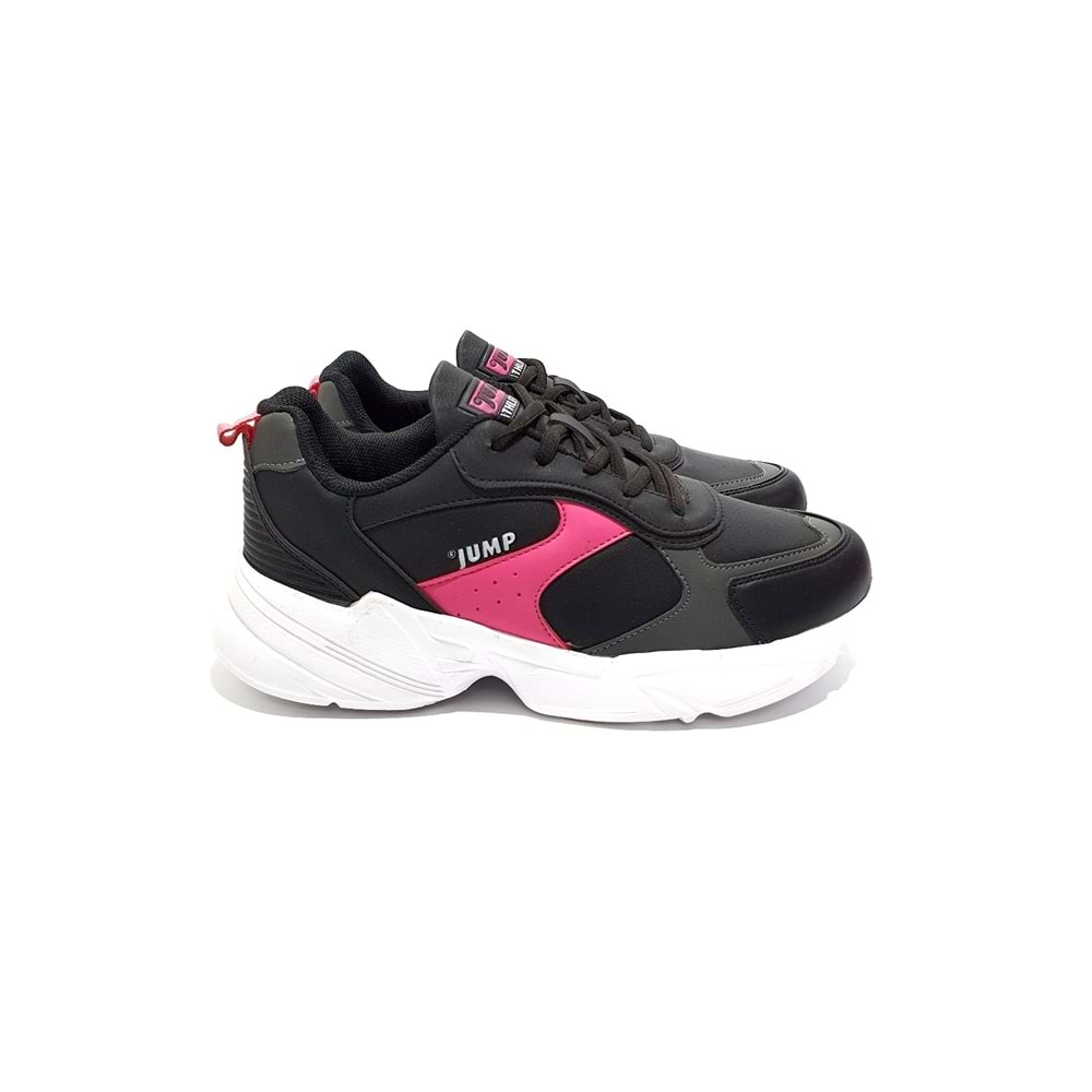 Jump 24079 Ortopedic Bayan Sneakers Ayakkabı - siyah - 37