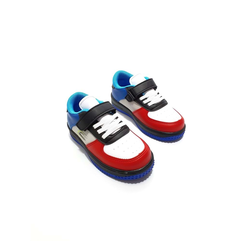 Cool Çocuk Sneakers Ayakkabı - beyaz kırmızı - 26