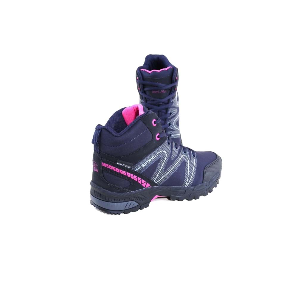 North Of Wild Trekking Bot - mavi pembe - 37