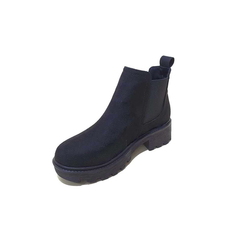 Ventes 537 Ortopedic Bayan Bot - siyah nubuk - 37
