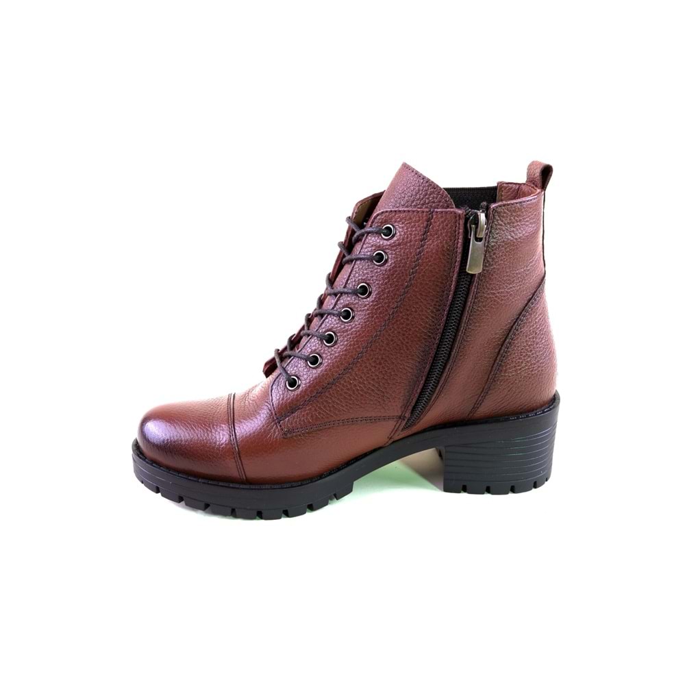 Winssto 564 Hakiki Deri Bayan Bot - TABA - 40