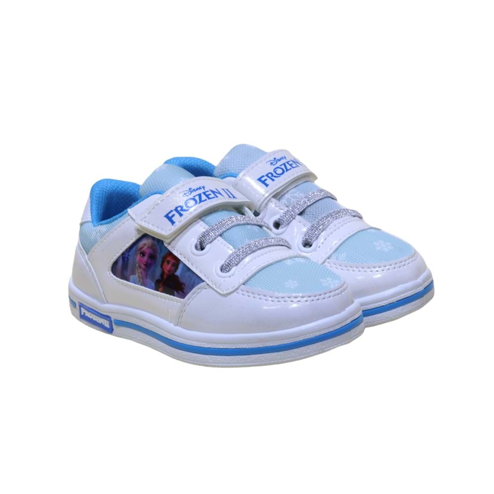Frozen Hazel Kız Çocuk Sneakers Ayakkabı - BEYAZ - 25
