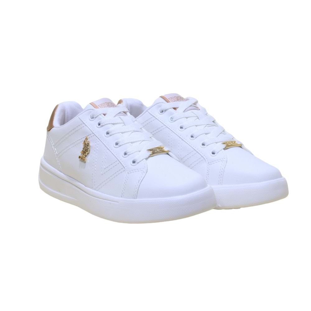 U.s. Polo Assn. Exxy Bayan Günlük Sneakers Ayakkabı - BEYAZ - 36