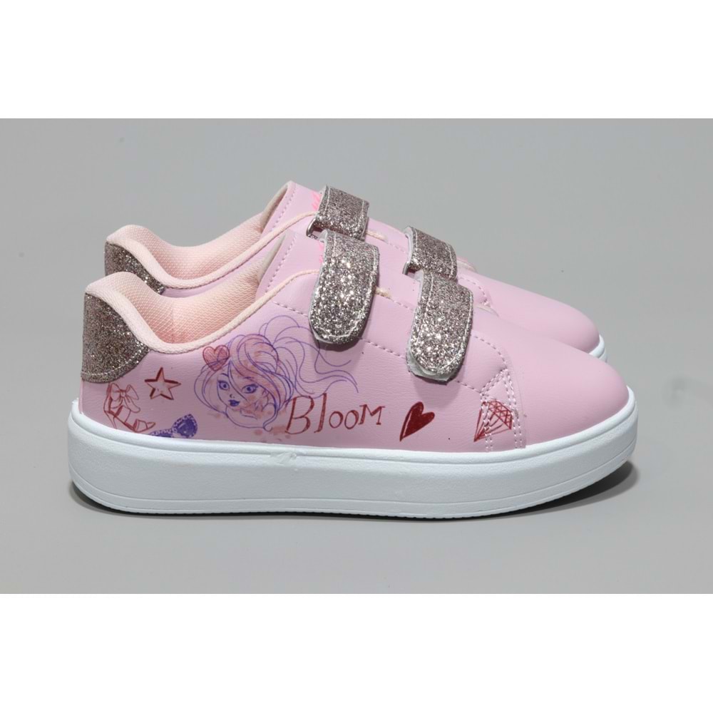 Winx Upıs Kız Çocuk Sneakers Ayakkabı - PUDRA - 31