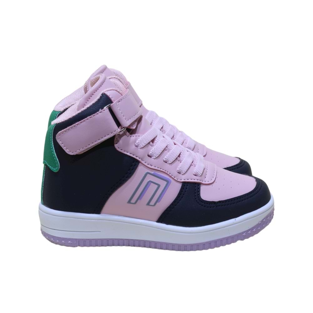 Cool Galaxy Kız Çocuk Sneakers Ayakkabı - PUDRA - 26