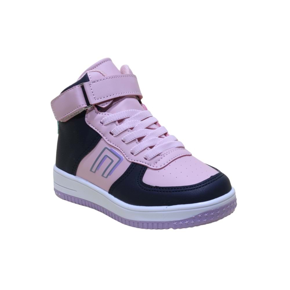 Cool Galaxy Kız Çocuk Sneakers Ayakkabı - PUDRA - 26