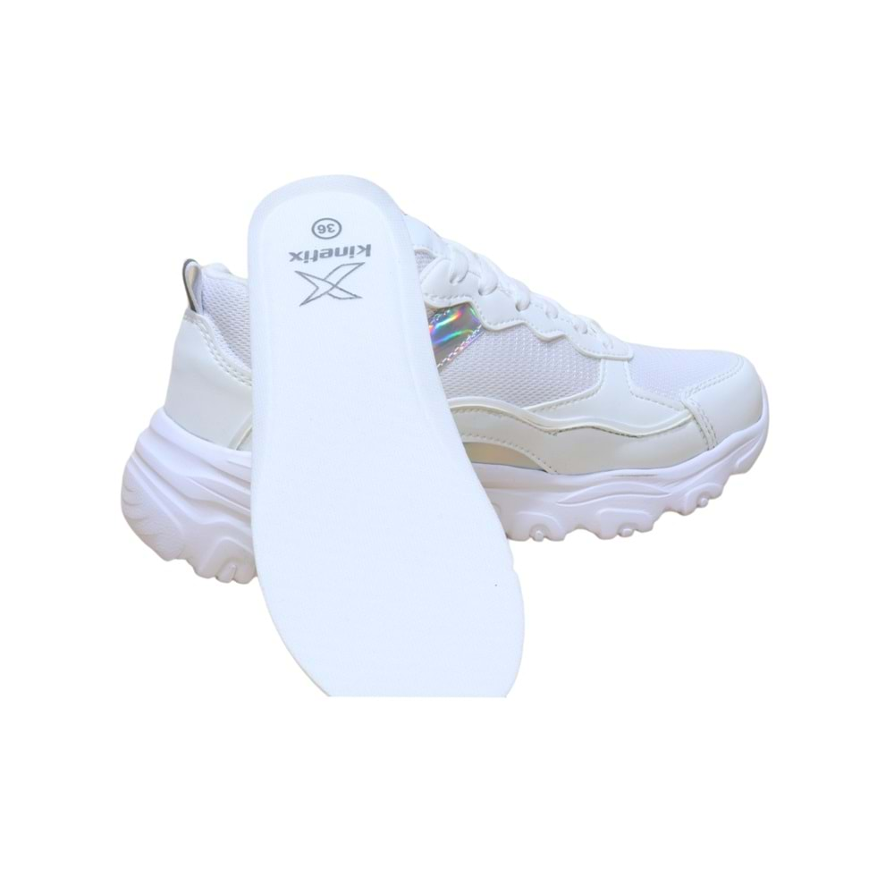 Kinetix Bella Bayan Sneakers Ayakkabı - BEYAZ - 36