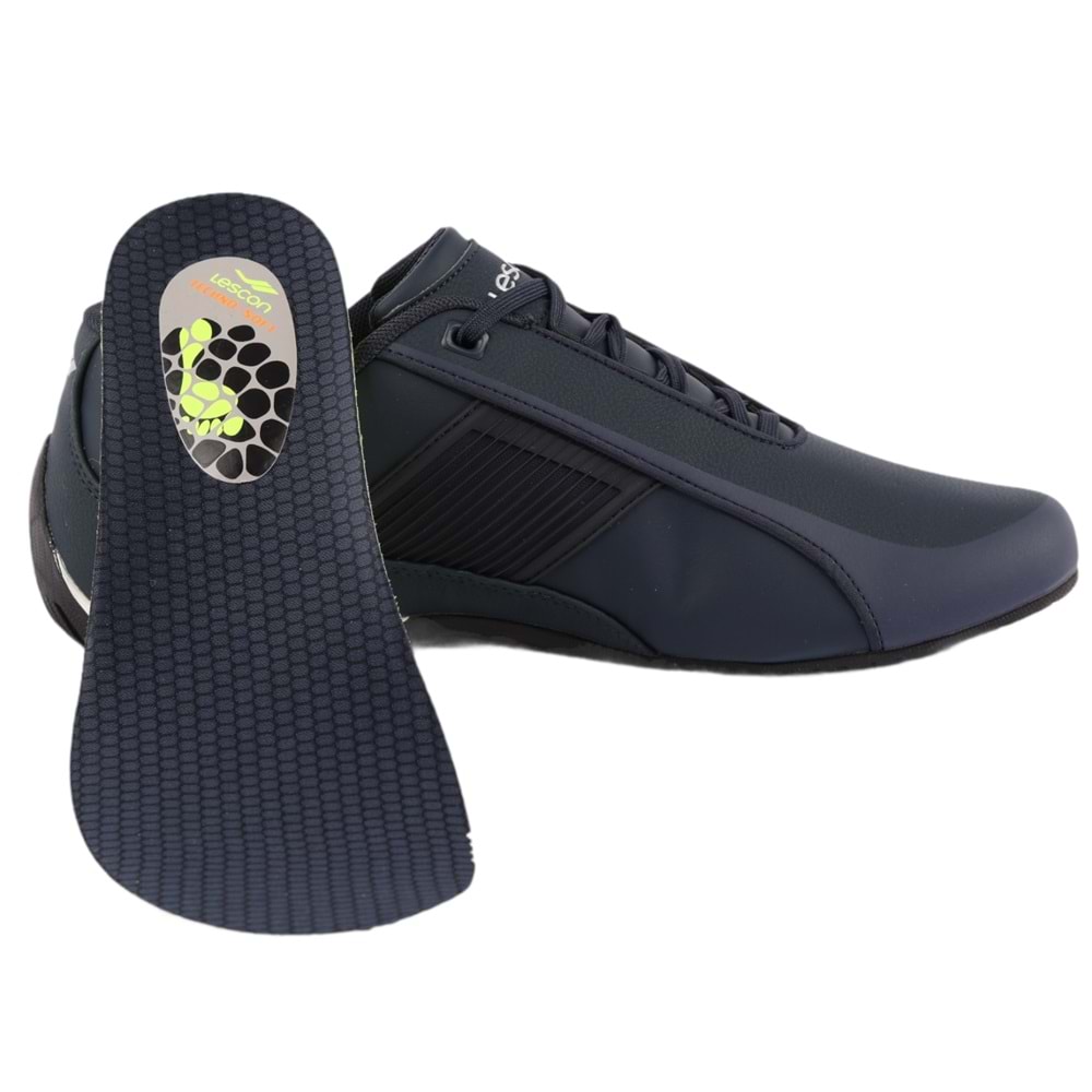 Lescon 6045 Erkek Sneakers Ayakkabı - lacivert - 43