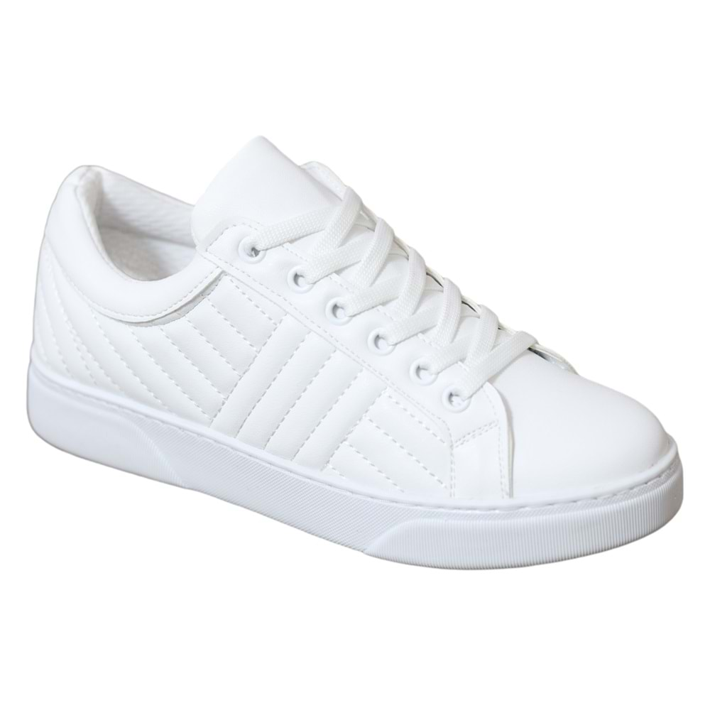 Konfores 892 Bayan Sneakers Ayakkabı - BEYAZ - 36