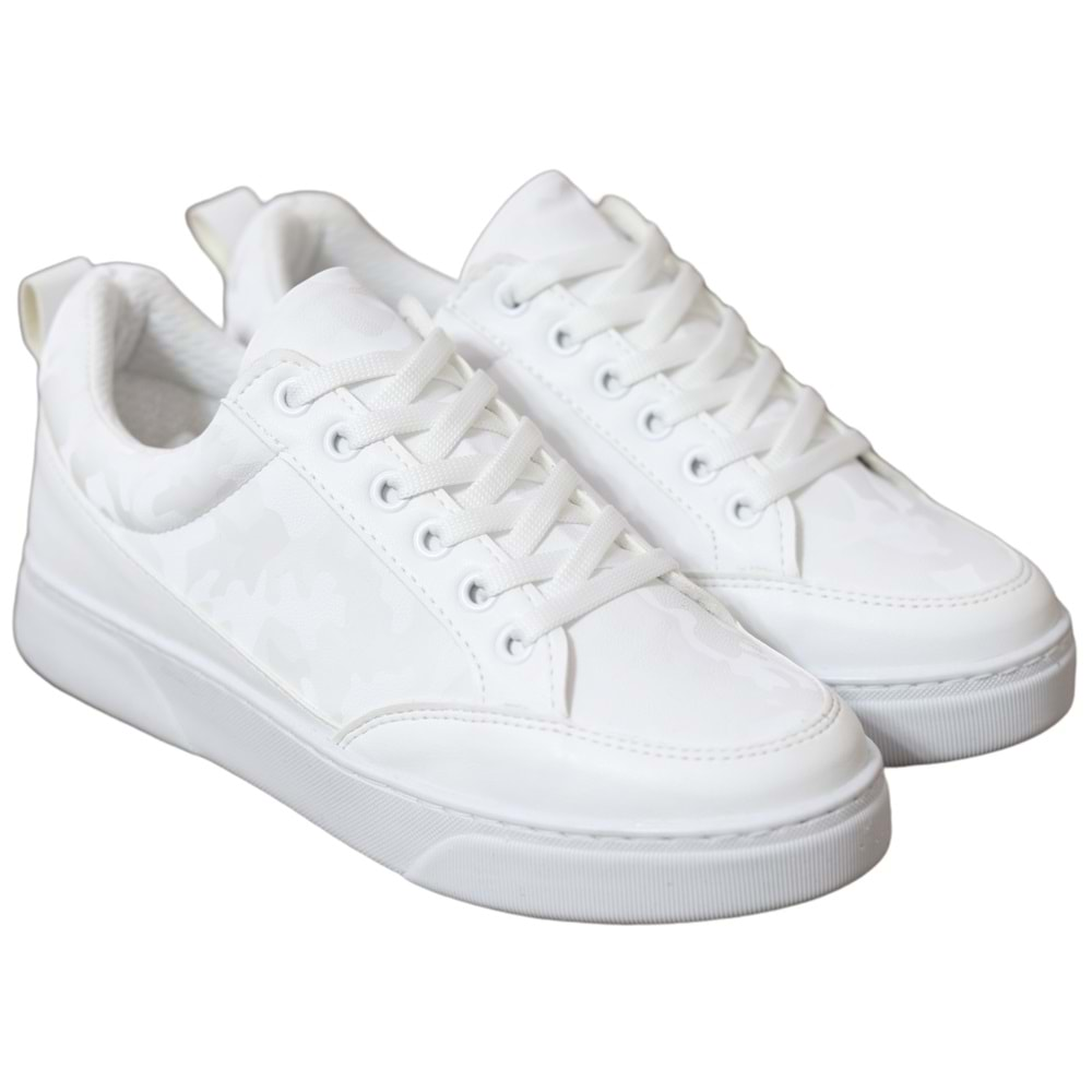 Konfores 893 Bayan Sneakers Ayakkabı - BEYAZ - 36