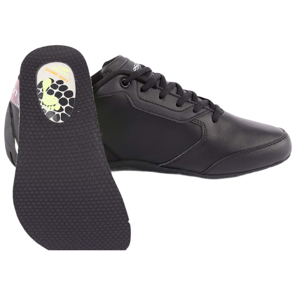 Lescon Journey-3 Erkek Anatomik Sneakers Ayakkabı - siyah - 40