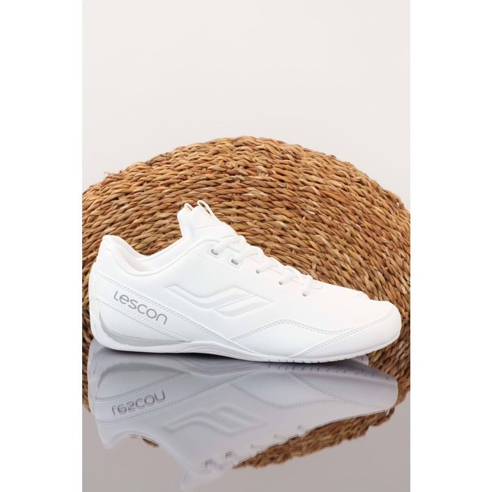 Lescon Smash Anatomik Sneakers Ayakkabı - NKT00941-Full Beyaz-40