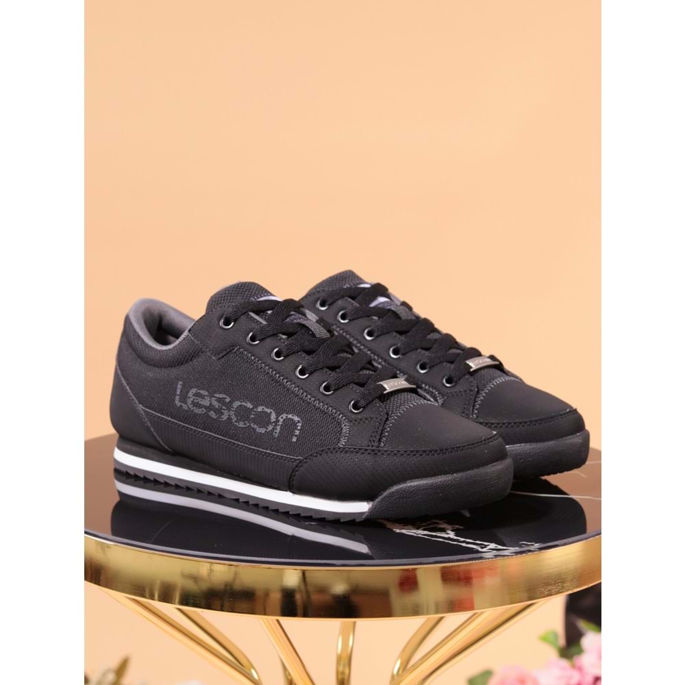 Lescon Bold-2 Anatomik Sneakers Ayakkabı - NKT00942-siyah-40