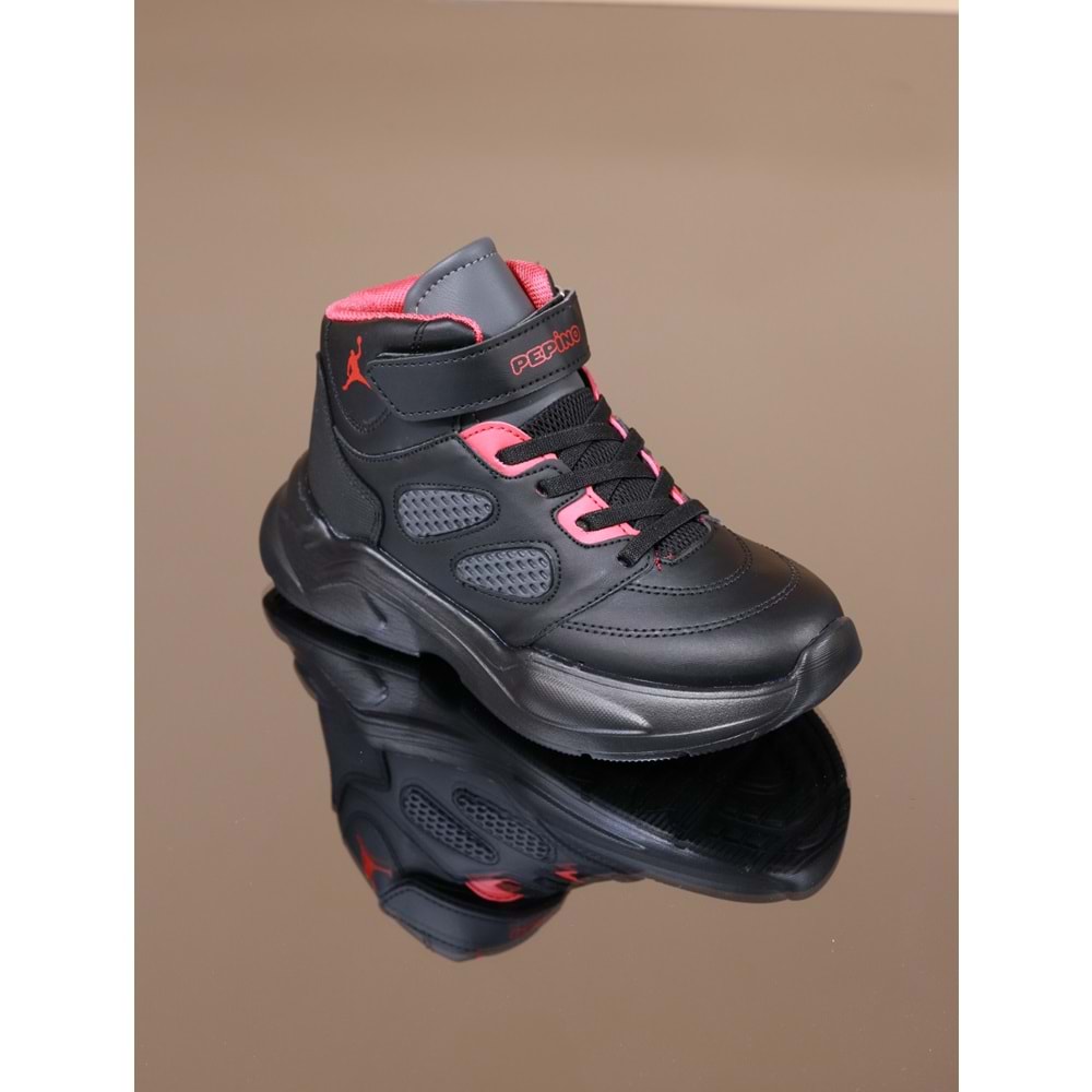 Kidessa 1050 Anatomik Çocuk Basket Ayakkabısı - NKT01050-siyah-32