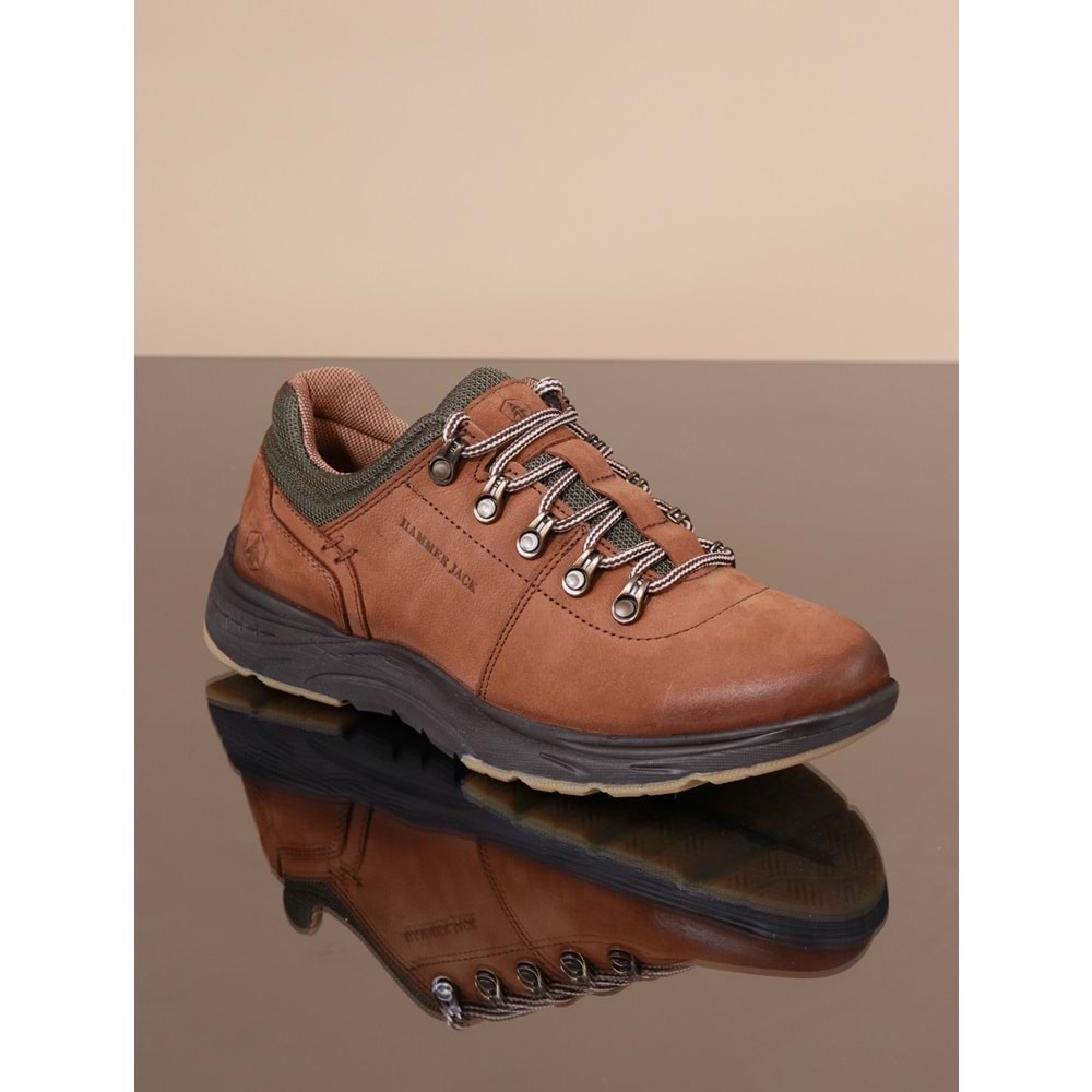 Konfores 1068 Hakiki Deri Anatomik Outdoor Ayakkabı - NKT01068-TABA-41