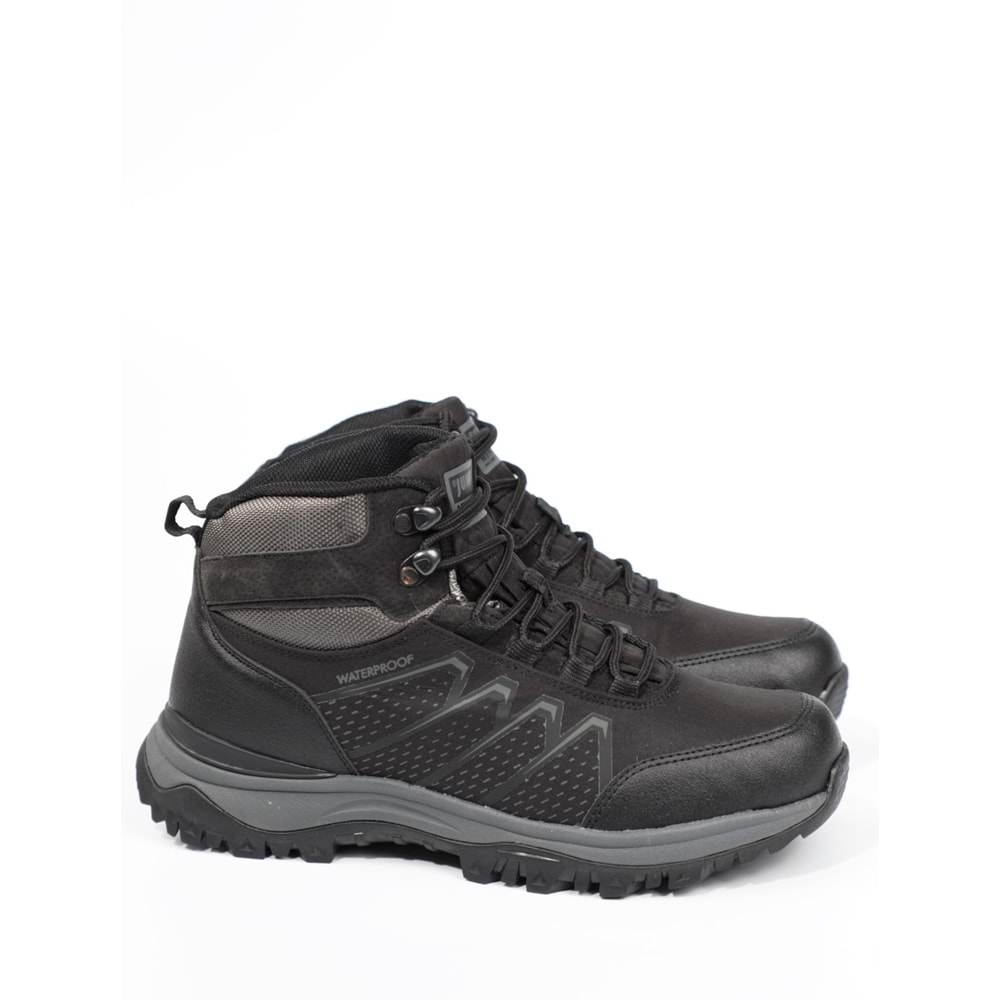 Konfores 1094-25685 Anatomik Taban Waterproof Trekking Spor Bot - NKT01094-siyah-38