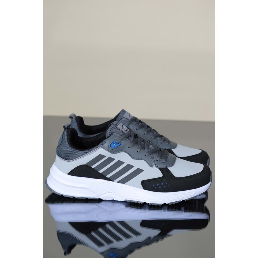 Konfores 1101-2005 Anatomik Sneakers Ayakkabı - NKT01101-buz gri-42