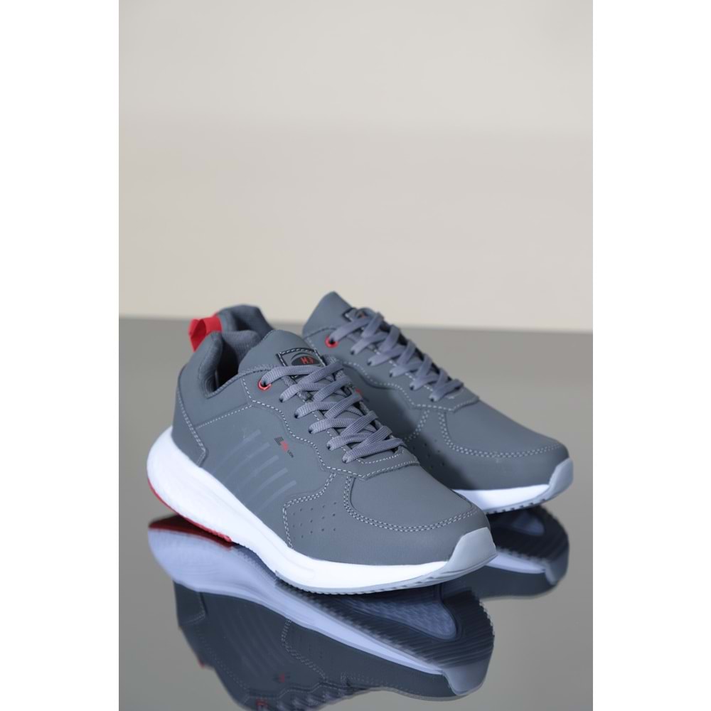 Konfores 1102-2009 Anatomik Sneakers Ayakkabı - NKT01102-gri-41