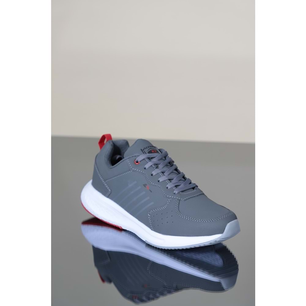 Konfores 1102-2009 Anatomik Sneakers Ayakkabı - NKT01102-gri-41