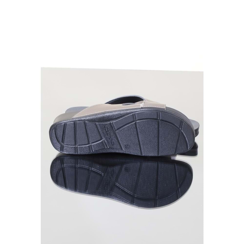 Konfores 1109-Olıva Tam Anatomik Bayan Terlik - NKT01109-platin-37