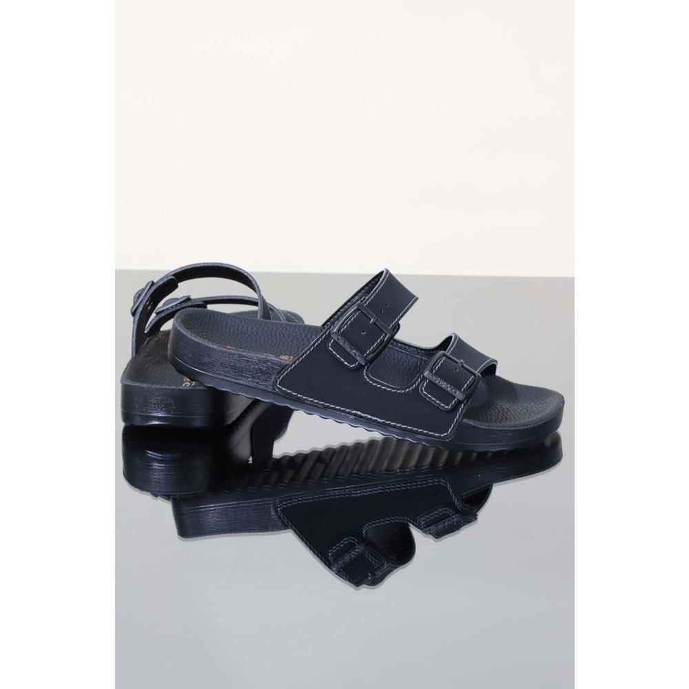 Konfores 1113-Bahama Tam Anatomik Terlik - NKT01113-siyah-37